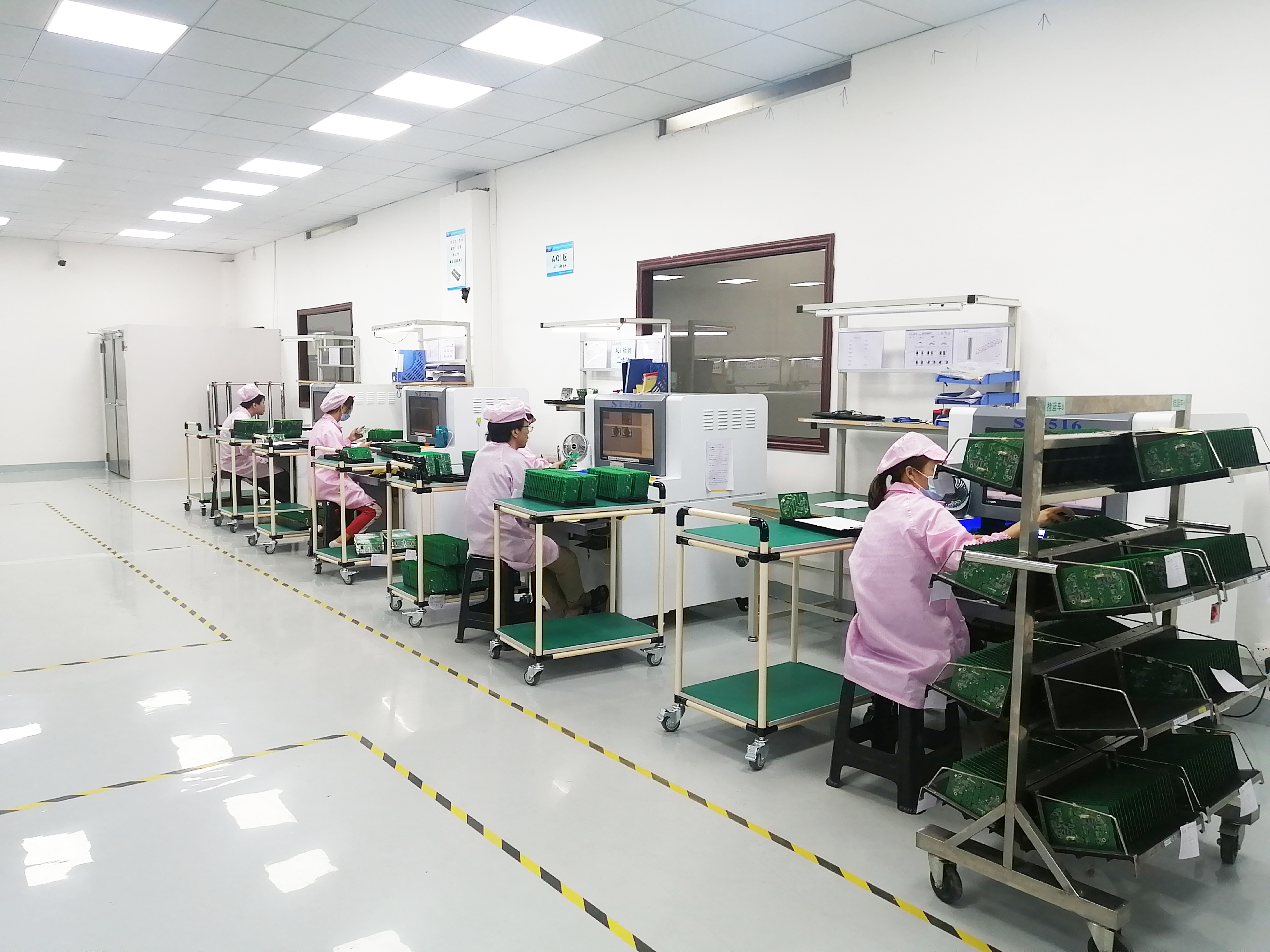 興東SMT貼片加工AOI光學(xué)檢測(cè)儀